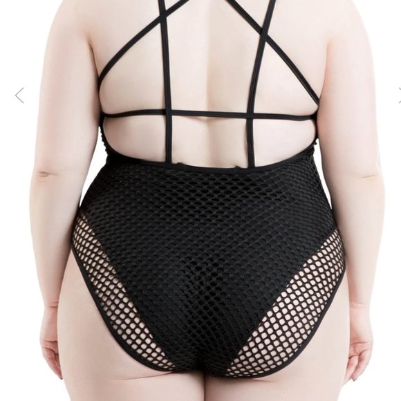 Killstar Sexy Plus Size Goddess Bathing Suit 3X - Picture 2 of 6